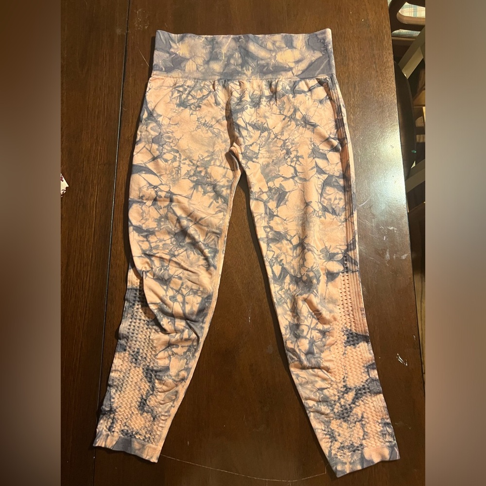 Marbled sport leggings